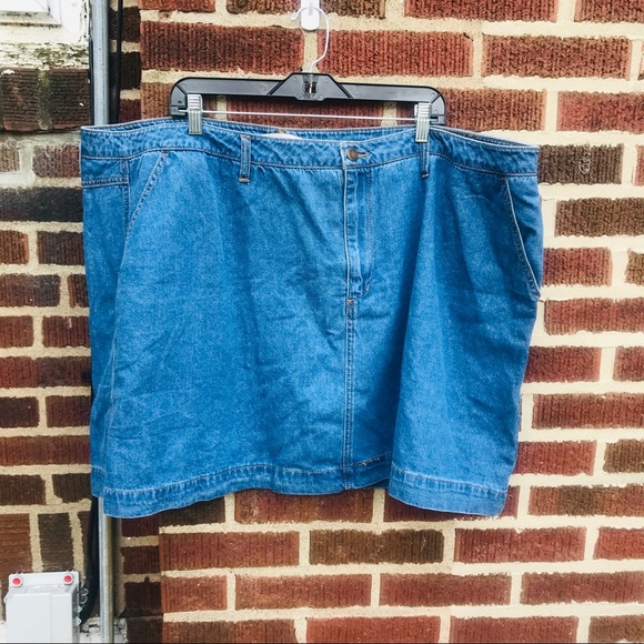 Woman Within Denim Skirt NWOT - Picture 3 of 5